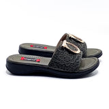 Casual PU Slipper 6201 Mehandi