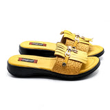 Casual PU Slipper - 6202 Yellow