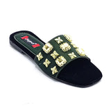 Casual Slipper - 6203 Gold