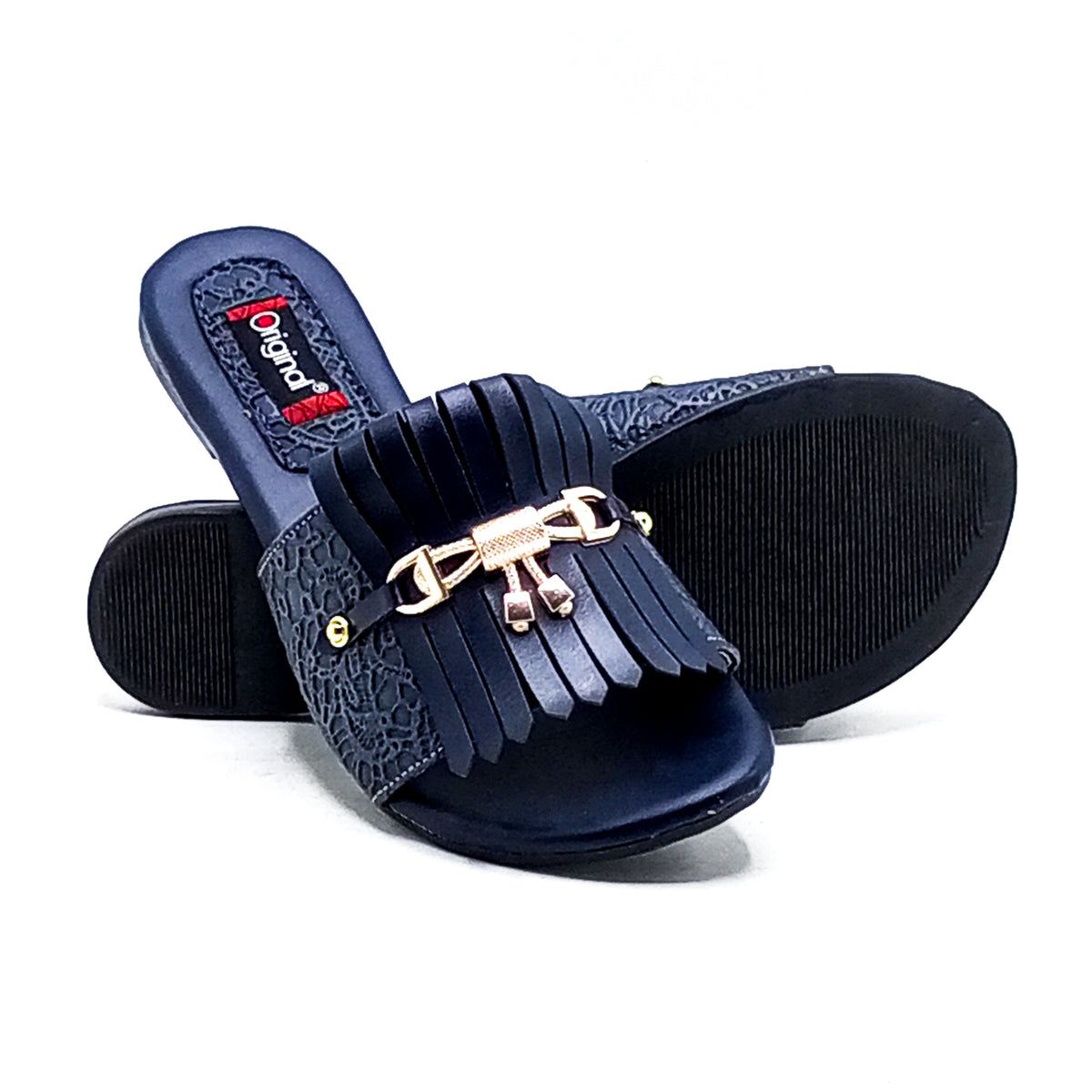 Casual Slipper - 6204 Navy