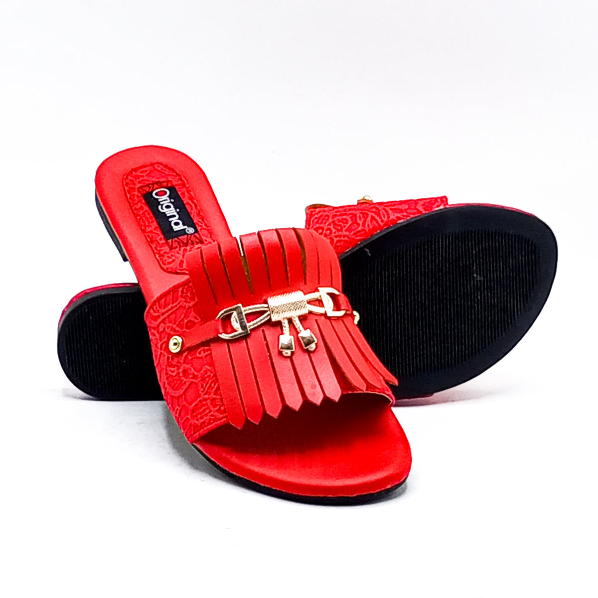 Casual Slipper - 6204 Red