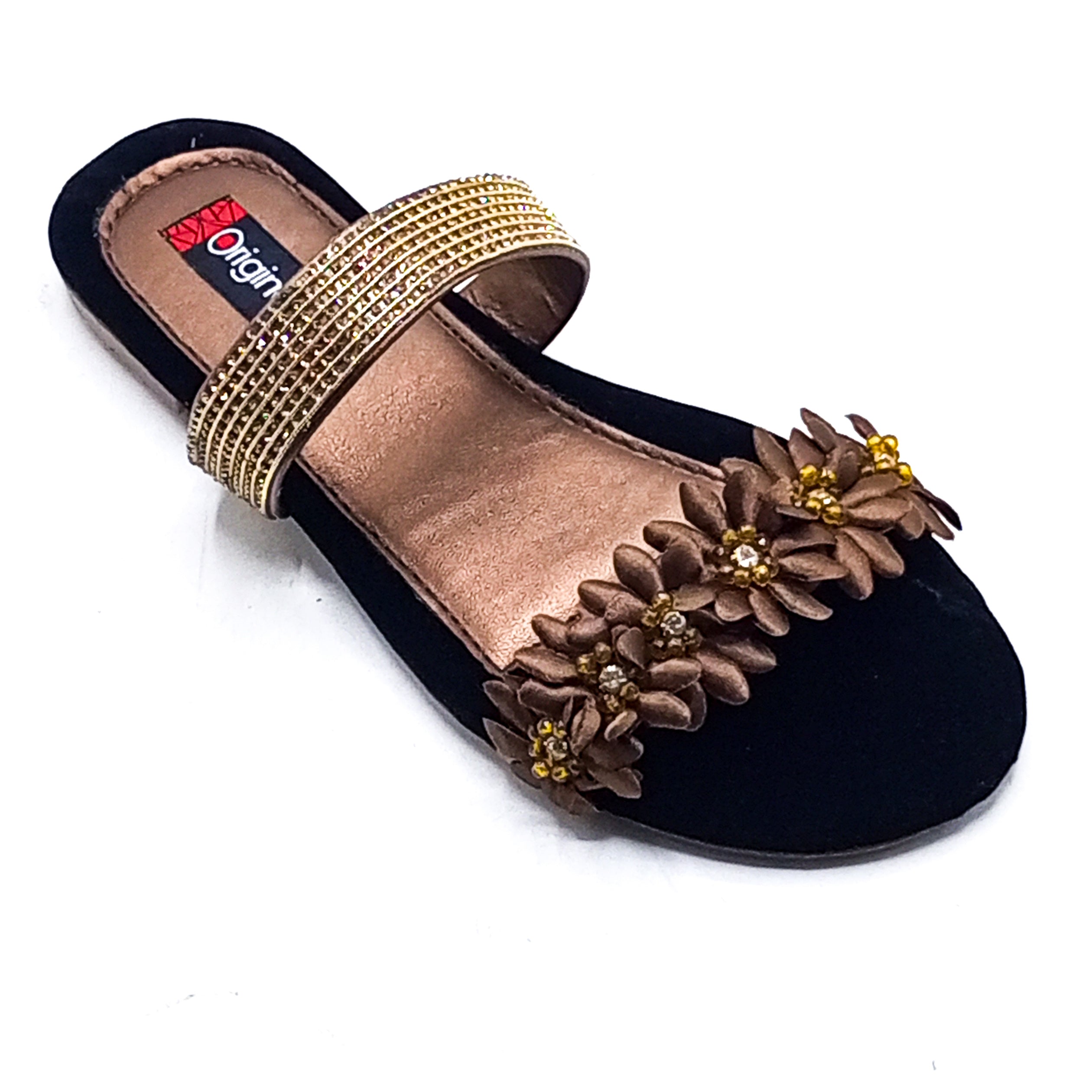 Casual Flat Slipper 6206 Copper