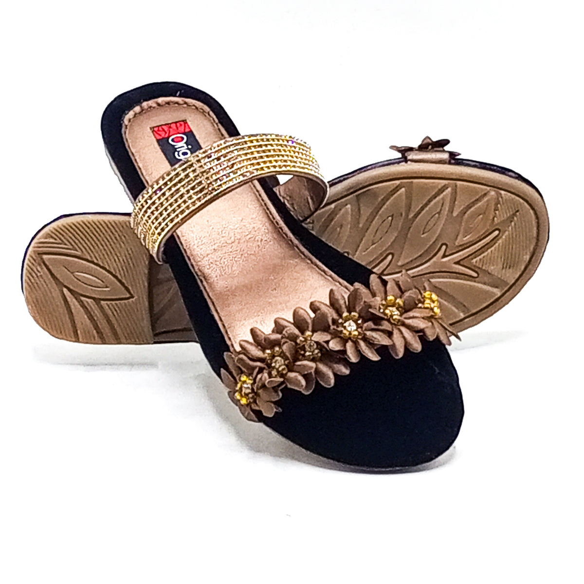 Casual Flat Slipper 6206 Copper