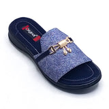 Casual PU Slipper 6209 Blue