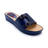 Casual PU Slipper - 6302 Blue