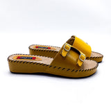 Casual PU Slipper - 6302 Yellow