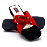 Casual PU Slipper - 6307 Red