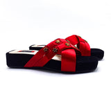 Casual PU Slipper - 6307 Red