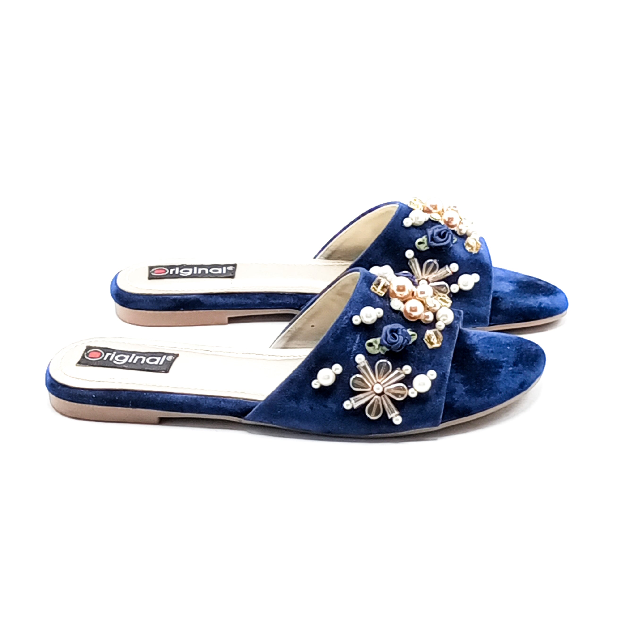 PU Slipper-7131-Blue