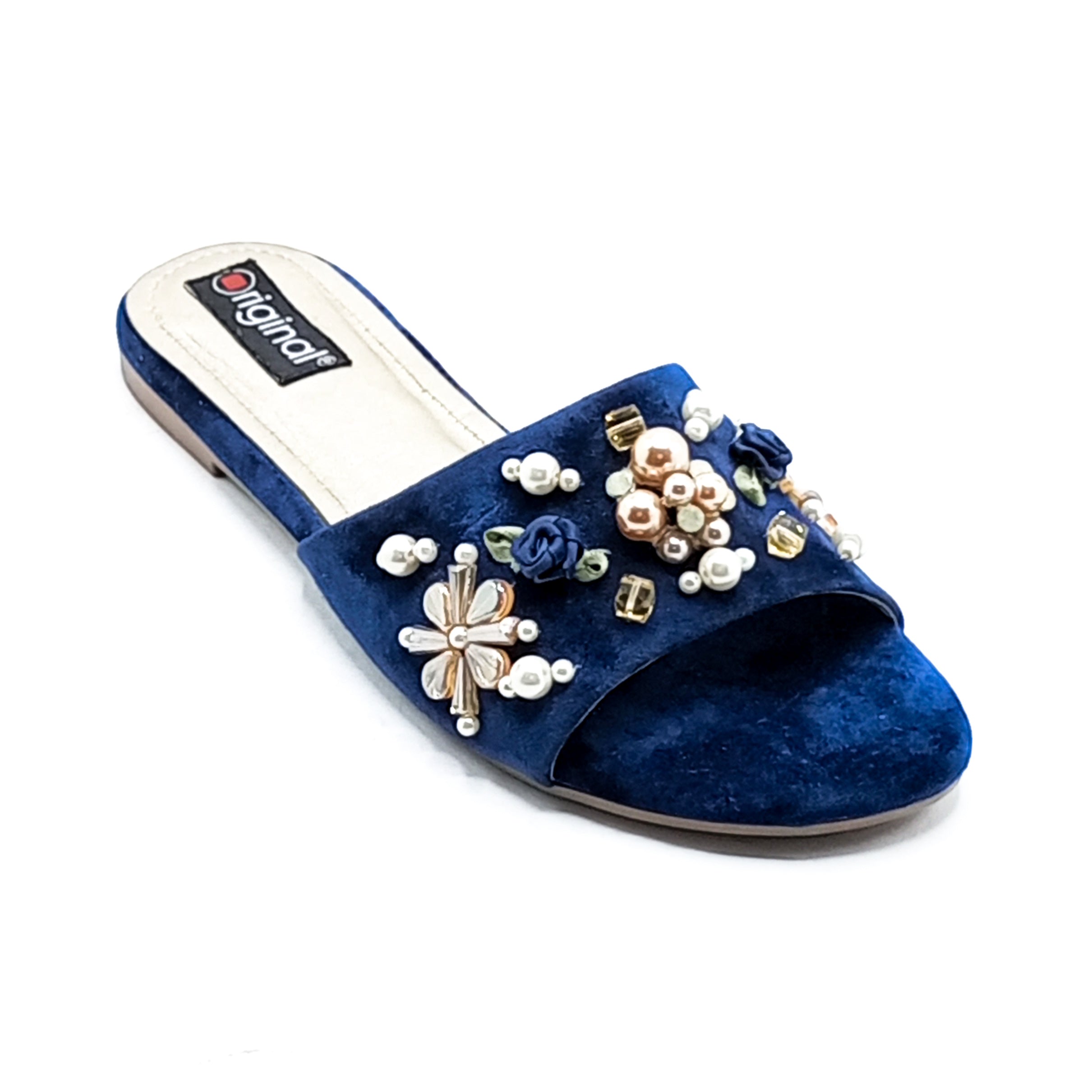 PU Slipper-7131-Blue