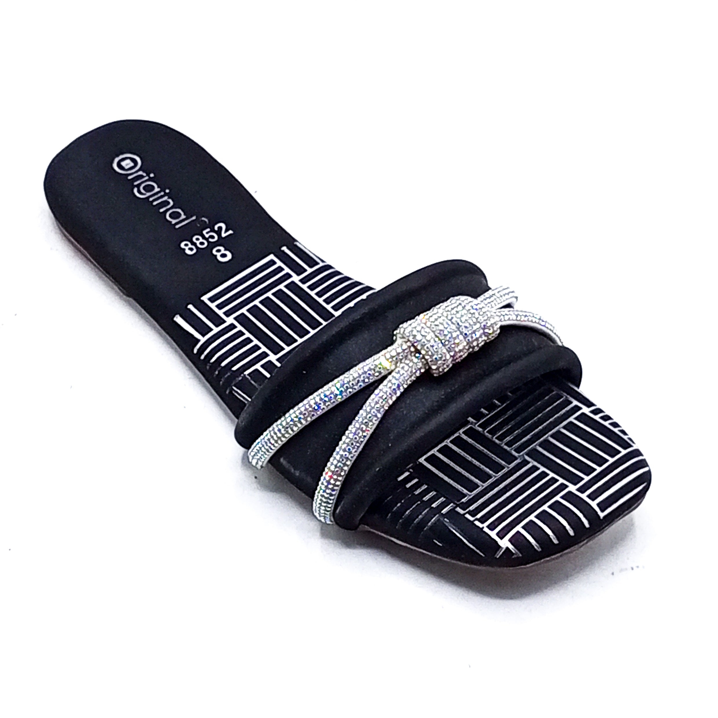 Casual Chappal - 8852 Black