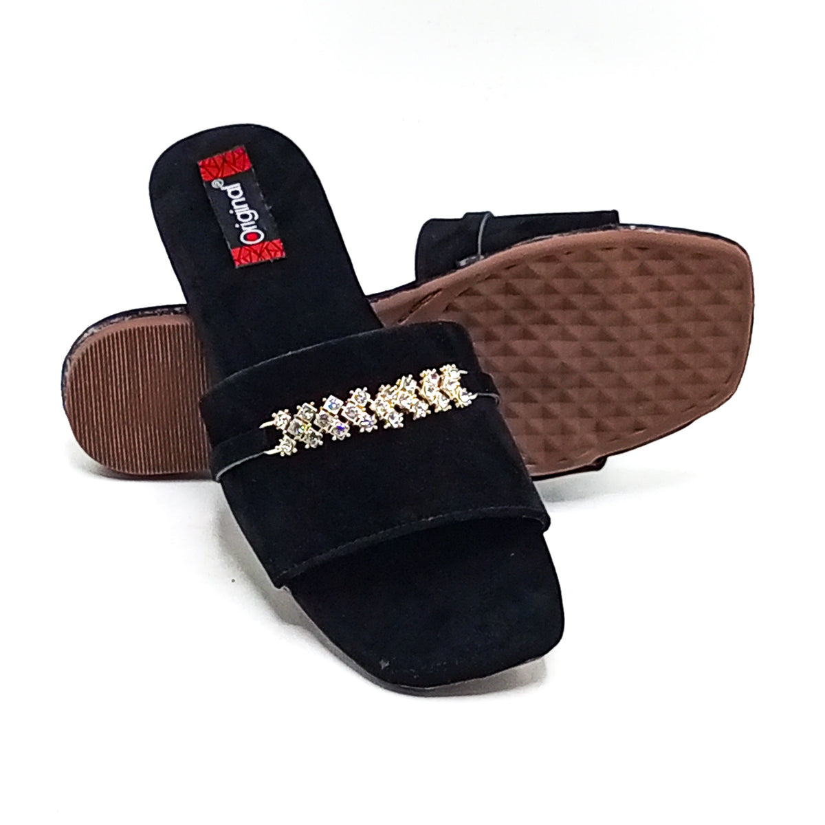 Casual Chappal - 8856 Black