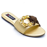 Casual Slipper - AM 201Gold