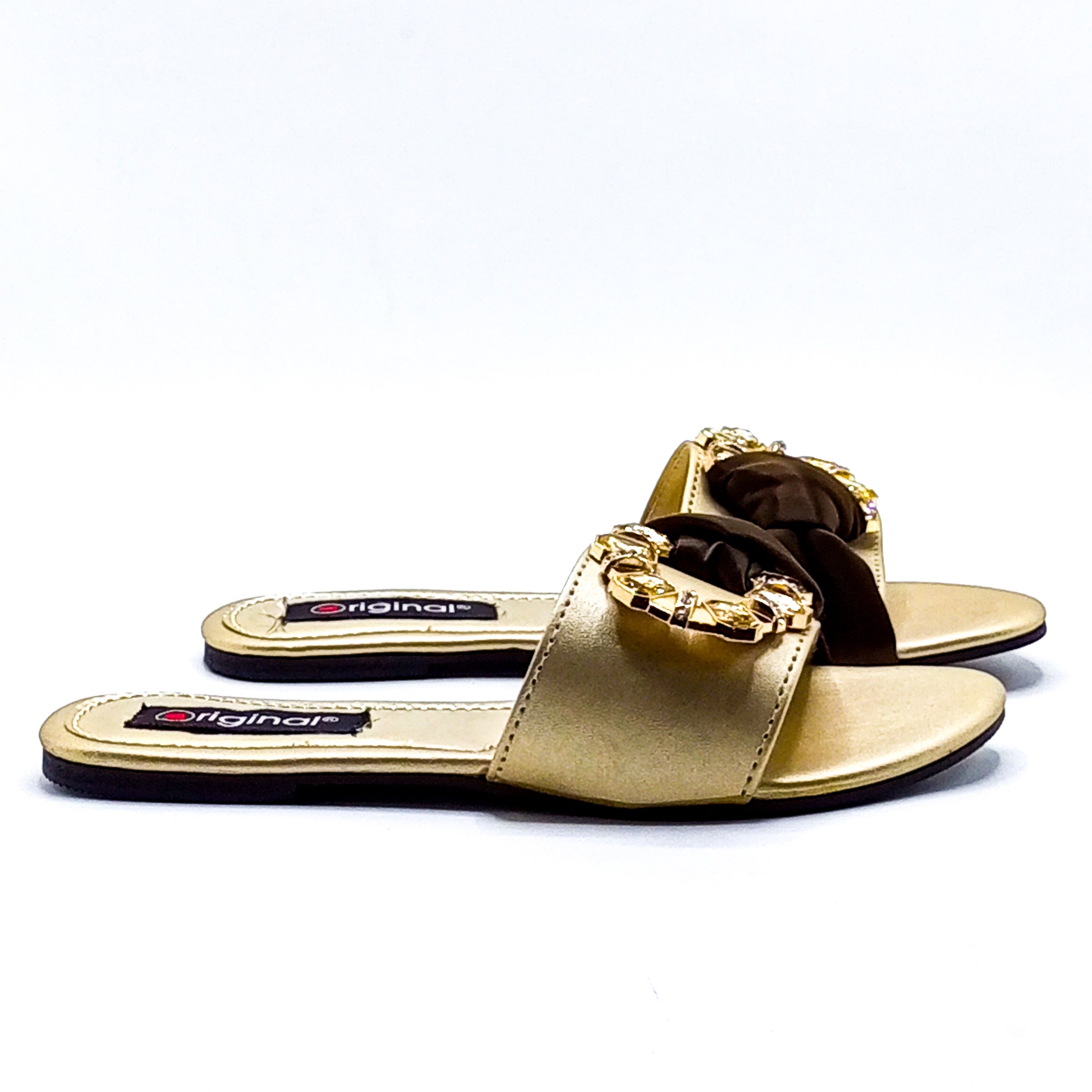 Casual Slipper - AM 201Gold