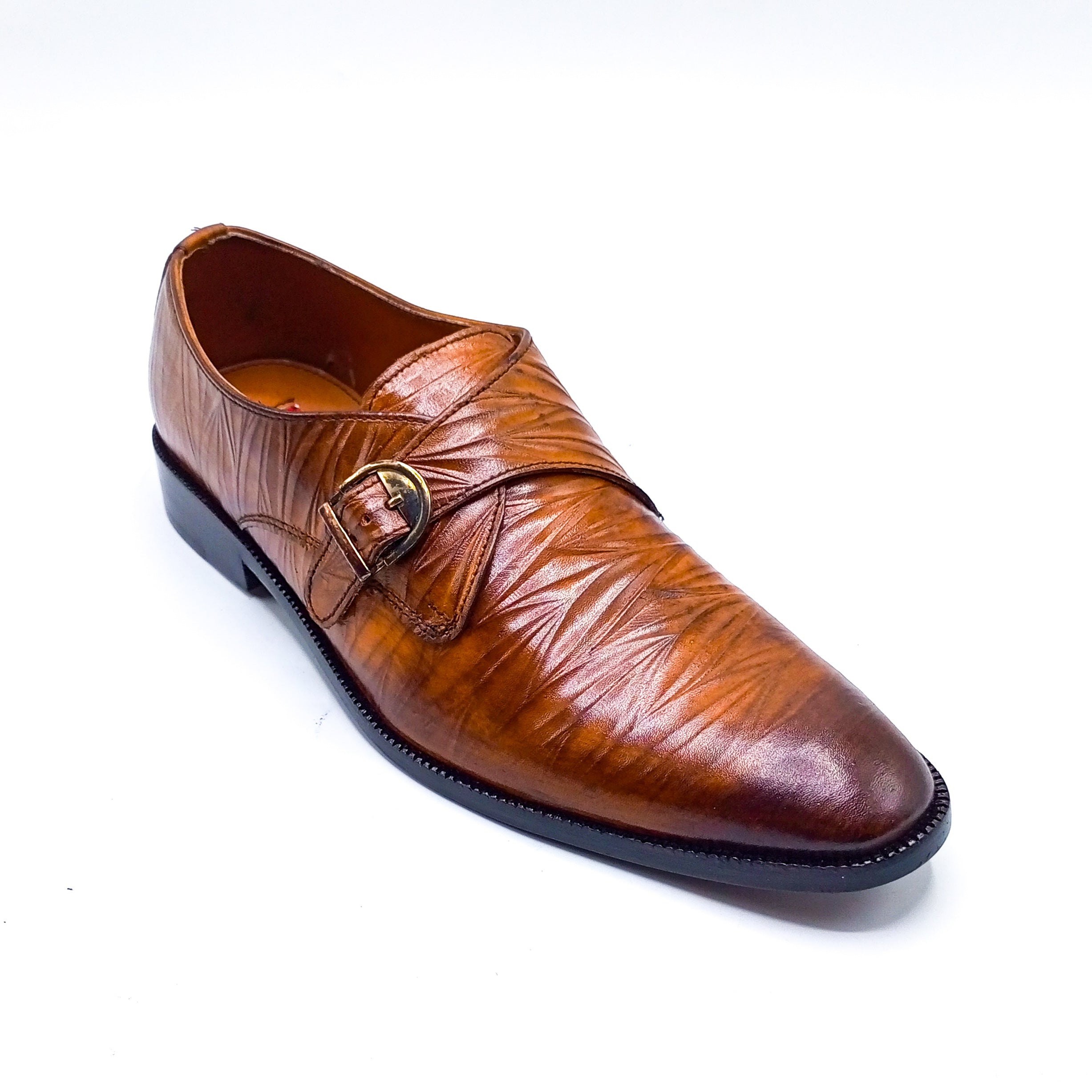 Formal Leather Shoes - 22061 Brown