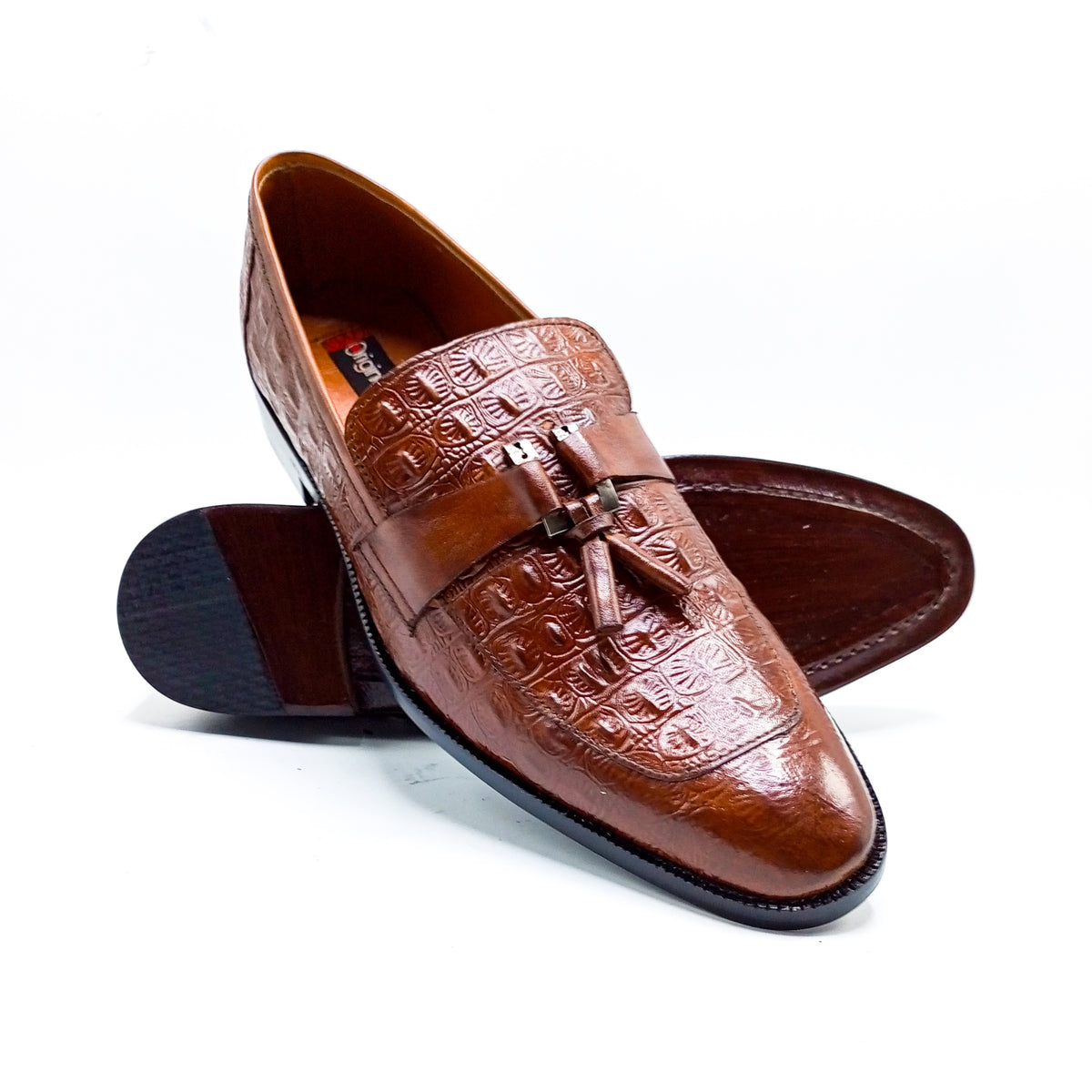 Formal Leather Shoes - 22051 Brown