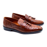 Formal Leather Shoes - 22051 Brown