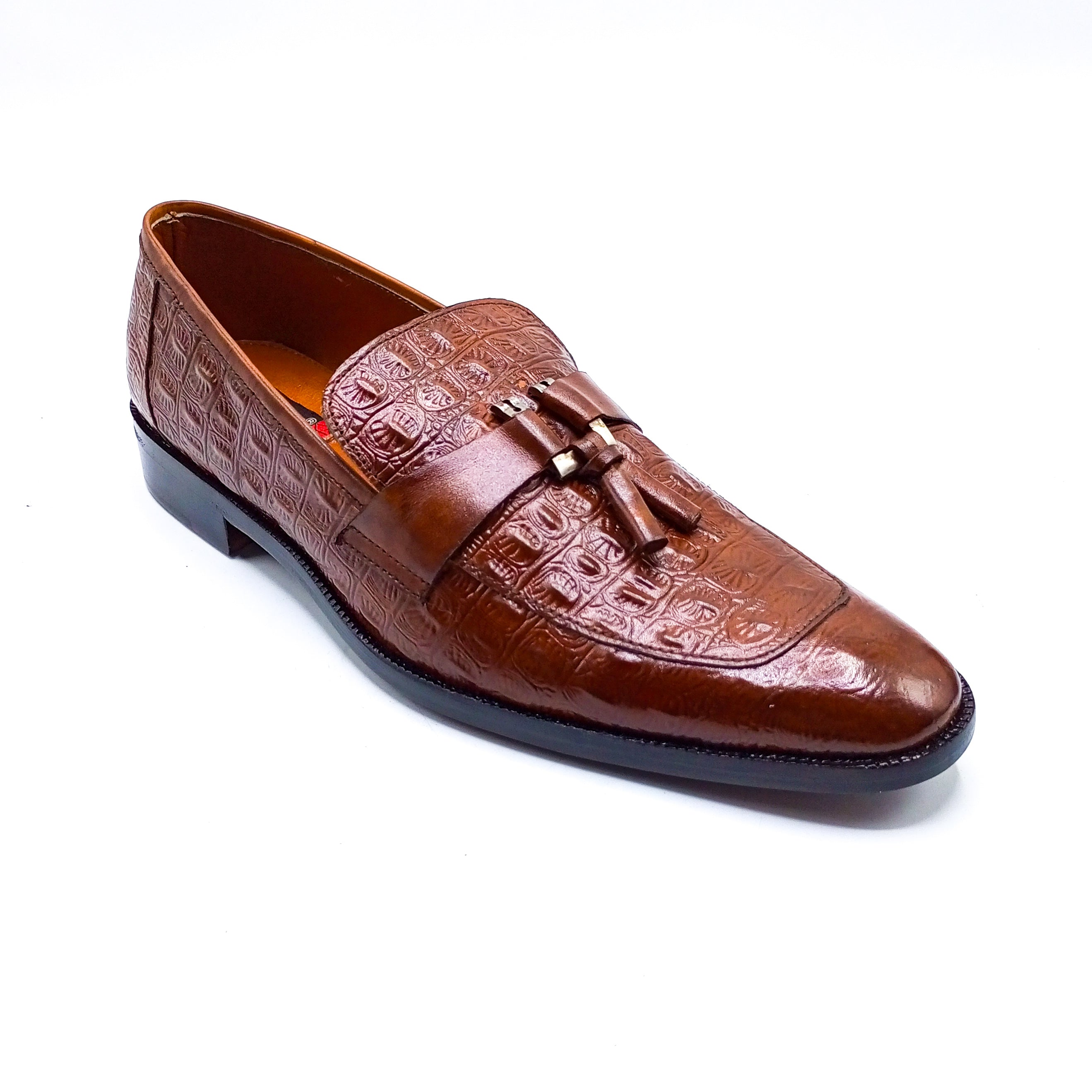 Formal Leather Shoes - 22051 Brown