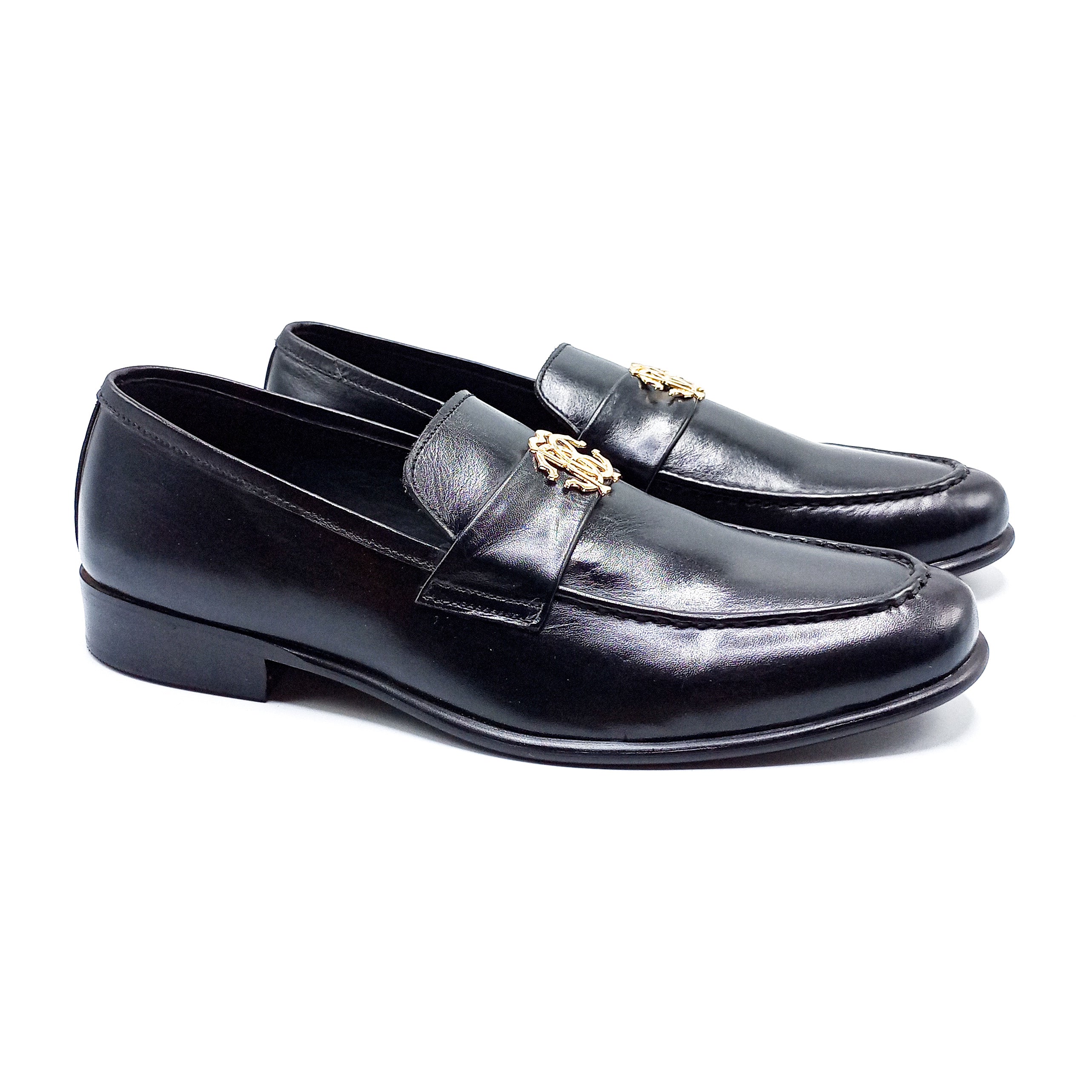 Formal Leather Shoes - 22041 Black