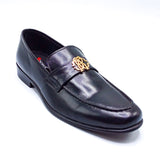 Formal Leather Shoes - 22041 Black