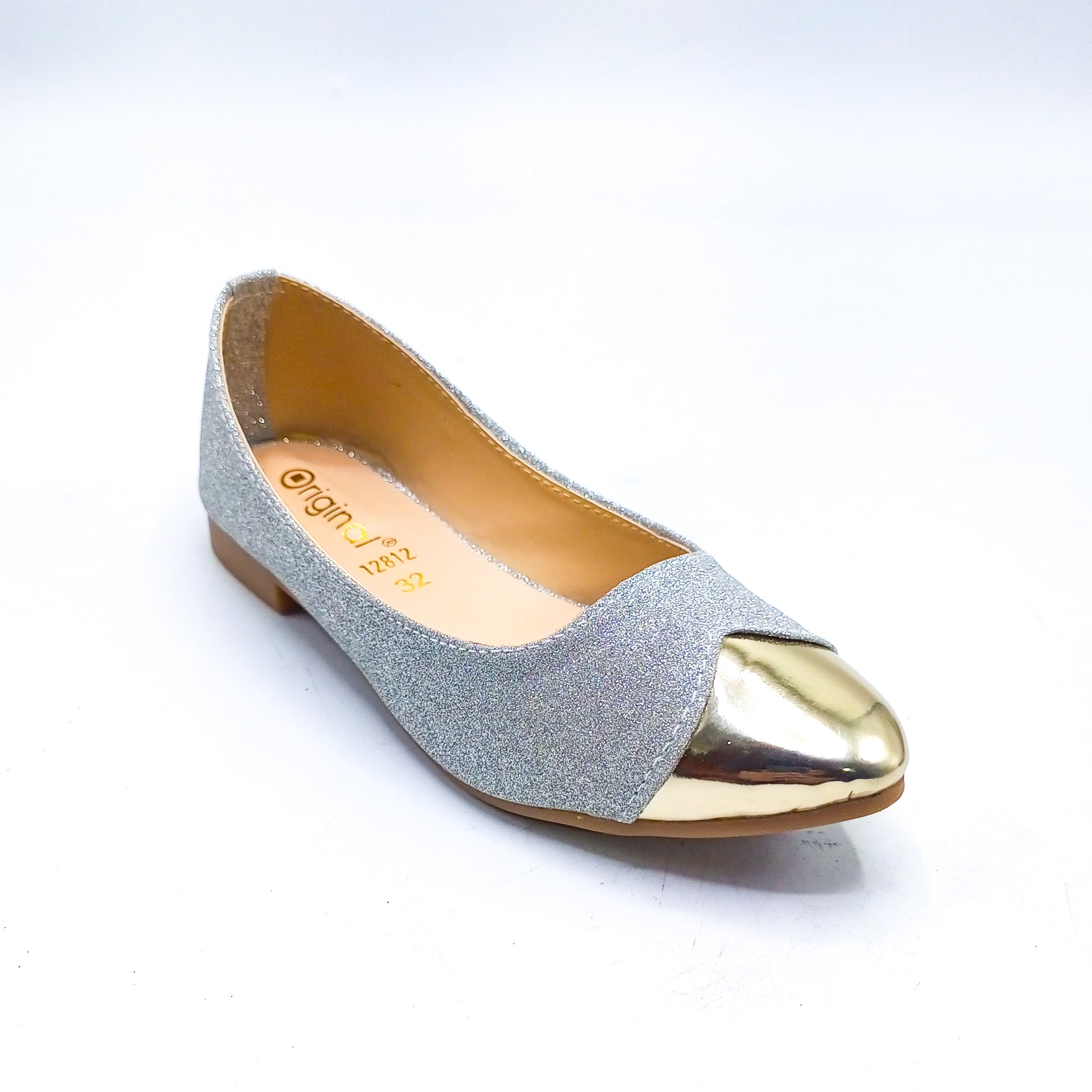 Fancy Shoes-12812 Silver