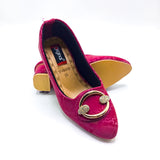 Fancy Shoes-7408 Maroon