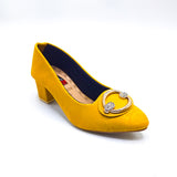 Fancy Shoes-7408 Yellow