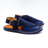 Leather Peshawari - 212003 Blue