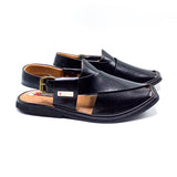 Leather Peshawari - 215101 Black