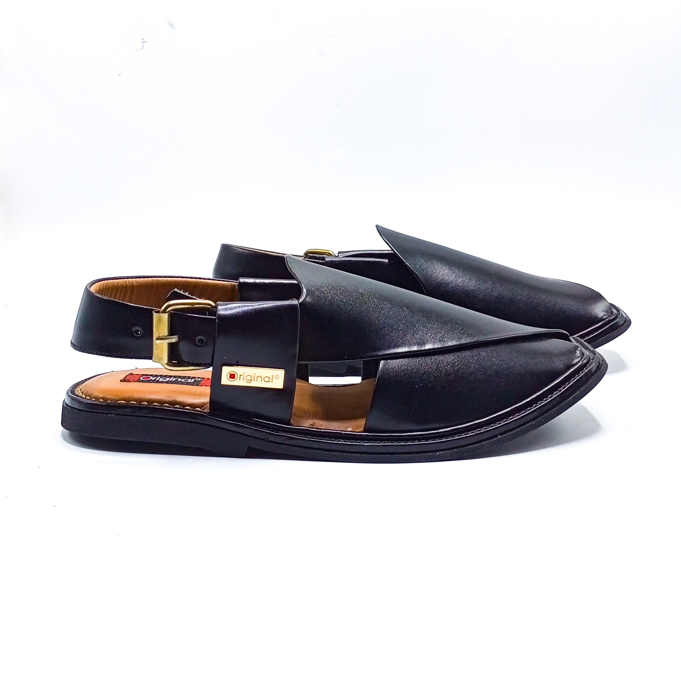 Leather Peshawari - 215110 Black