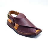 Leather Peshawari - 215102 Maroon