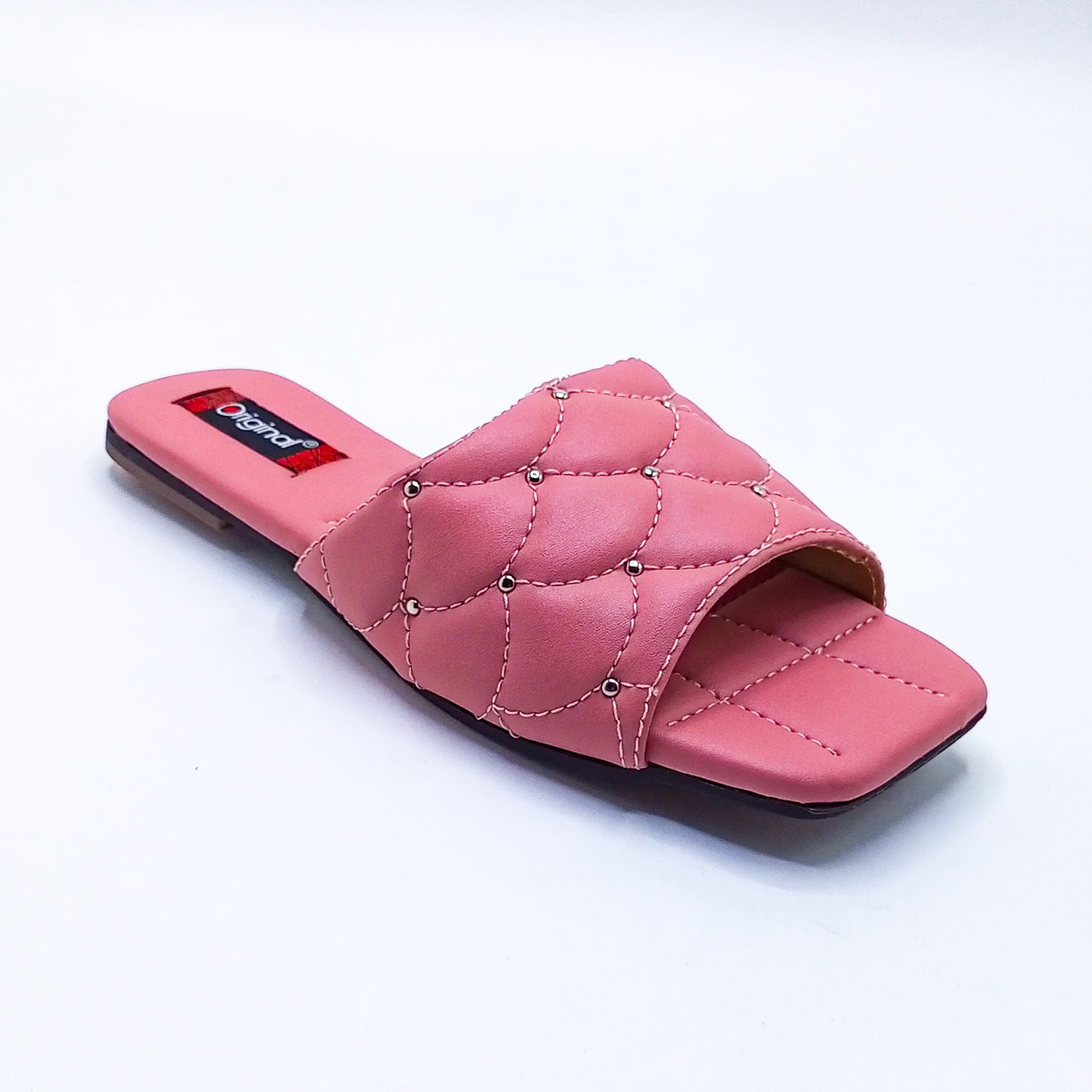 Casual Flat Slipper - 9302 Pink