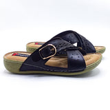 Casual PU Slipper - LS-1104 Black