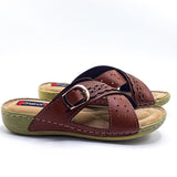 Casual PU Slipper - LS-1104 Mustard